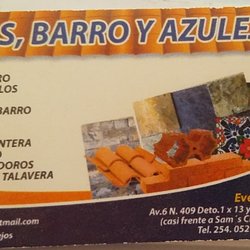 Tejas, Barro y Azulejos