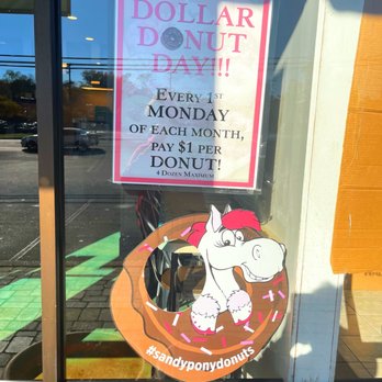 Sandy Pony Donuts - The deal for Mondays - Donuts Near Me - Annapolis, Maryland