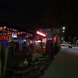 Outside