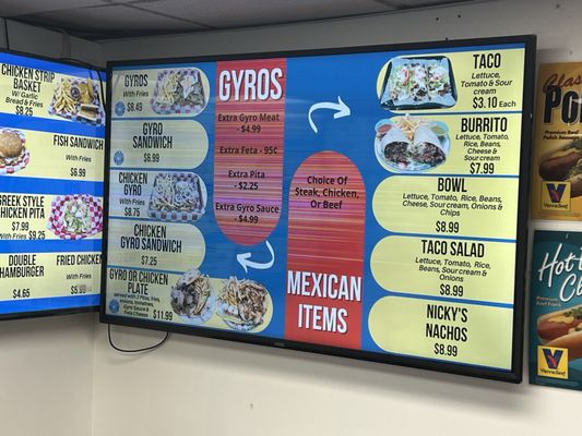 Menu photo 5 Nickys Gyros Crown Point, IN
