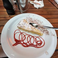 Portofino At the Square - Torta Della Nonna - crème filling has great flavor, amazing texture from the pastry. (4.8 personal rating)