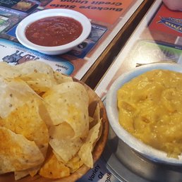 Chips, salsa & queso Chips, salsa & queso