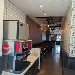 Desi Halal Pizza - Soda machine