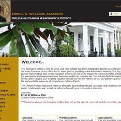 Orleans Parish Assessor's Office - http://nolaassessor.com/
