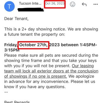 Tucson Integrity Realty - Maybe I'm wrong, but I'm pretty sure 27-26=1 day and not 2! Who knows ‍ - University Housing Near Me - Tucson, Arizona