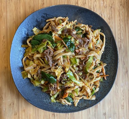 The Bulgogi + Dukuhbee Noodle by null