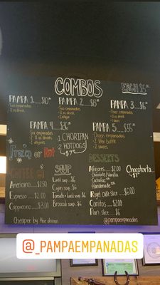 Menu photo 2 Pampa Empanadas Springfield, MO