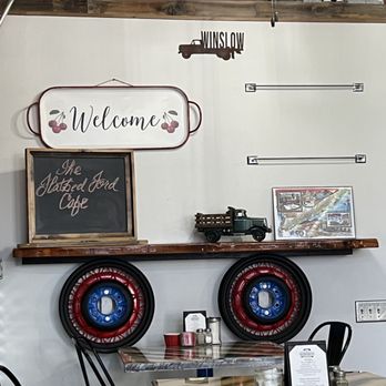 Flatbed Ford Cafe - Welcome to the Flat Bed Ford wall - Cafes Near Me - Winslow, Arizona Flatbed Ford Cafe - Welcome to the Flat Bed Ford wall - Cafes Near Me - Winslow, Arizona