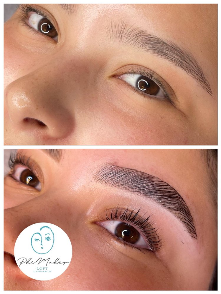 PhiMaker lash&brow Loft Logo