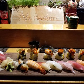 Nakamori - Sushi and sashimi deluxe platter ($47) - Japanese Near Me - Toronto, Ontario