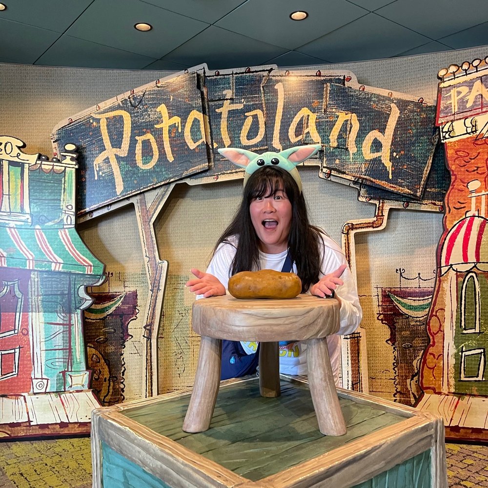 Mickey Shorts Theater - Potatoland photoshoot at Mickey Shorts Theater! - Cinema Near Me - Orlando, Florida