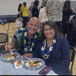 Aloha Island Lei - After the celebration of life service. Leis are still in great shape after being hugged and crushed repeatedly.