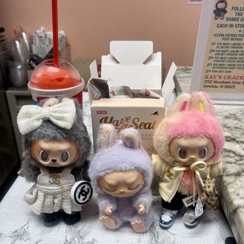Kay’s Crackseed - added Zizi to my Labubu family - Candy Stores Near Me - Honolulu, Hawaii Kay’s Crackseed - added Zizi to my Labubu family - Candy Stores Near Me - Honolulu, Hawaii