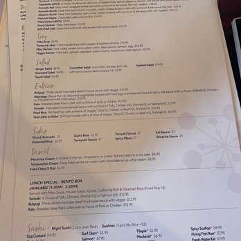 Maru Nations - Menu - Sushi Bars Near Me - Nashville, Tennessee