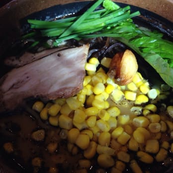 Ramen Dojo - Garlic pork with corn - Ramen Near Me - San Mateo, California Ramen Dojo - Garlic pork with corn - Ramen Near Me - San Mateo, California