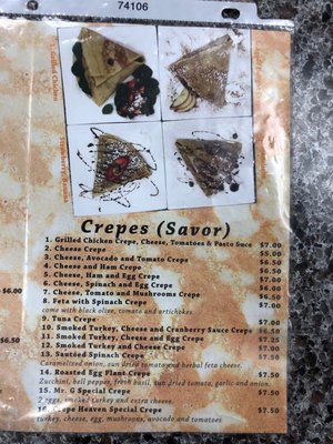 Menu photo 8 Crepe Heaven Cafe Lawndale, CA