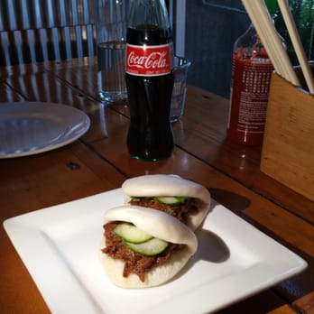 Noodlehead - Mexican coke and pork belly steamed buns - Thai Near Me - Pittsburgh, Pennsylvania