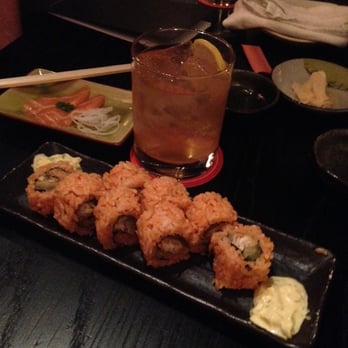 Two Ten Jack - The East Side Fish Roll (highly recommend) with cocktail on tap - Cocktail Bars Near Me - Nashville, Tennessee Two Ten Jack - The East Side Fish Roll (highly recommend) with cocktail on tap - Cocktail Bars Near Me - Nashville, Tennessee