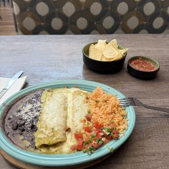 Rio Grande Mexican Restaurant - Spinach Enchiladas! - Mexican Near Me - Greeley, Colorado