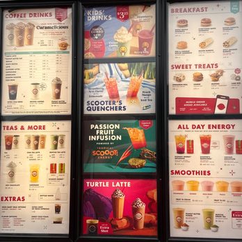 Scooter's Coffee - Menu - Coffee & Tea Near Me - Clinton, Iowa