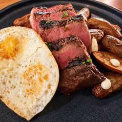 Camp Modern American Eatery - Short Ribs and Eggs