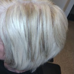 Elate Salon - Cut and color by Jillian at elate I had the mullet taken off in the back