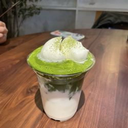 Ando Patisserie - Vienna matcha latte