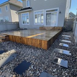 Simpson’s Construction - New deck construction with a zero maintenance backyard!