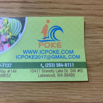 I C Poke - Poke Near Me - Lakewood, Washington I C Poke - Poke Near Me - Lakewood, Washington