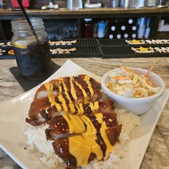 Bonchon - Chicken Katsu, rice, coleslaw. - Chicken Wings Near Me - New Haven, Connecticut