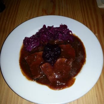 Speisekammer - Sauerbraten (without the noodles). Not a noodle fan, but should have definitely had noodles with this. - German Near Me - Alameda, California
