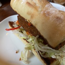 Deep Fried Avocado Po Boy