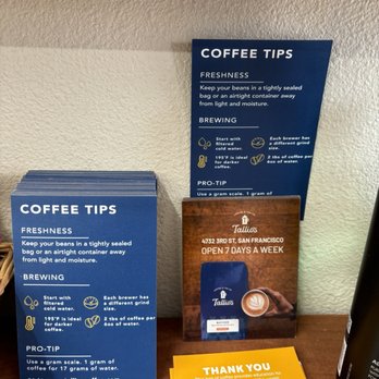 Tallio's Coffee & Tea - Tips! - Coffee & Tea Near Me - San Francisco, California