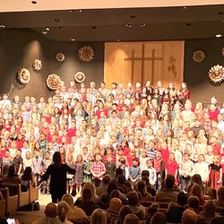Reedley Mennonite Brethren Church - Children singing Christmas songs.