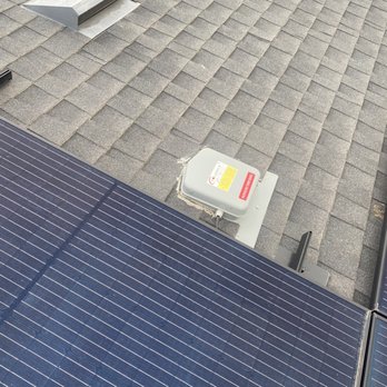 Central Valley Home Upgrades - A box that should be placed under the panels. The wire going into the side is wrong. - Roofing Near Me Central Valley Home Upgrades - A box that should be placed under the panels. The wire going into the side is wrong. - Roofing Near Me