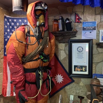 Wildberry Restaurant - Inside display of Everest gear! - American Near Me - Ashford, Washington Wildberry Restaurant - Inside display of Everest gear! - American Near Me - Ashford, Washington