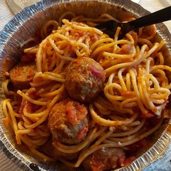 Pastalicious Virtual - Spaghetti with Meaty Marinara and 3 Piece Meatballs