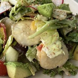 veggie salad - good & healthy LOL