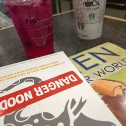 Barnes & Noble - Thankfully the B&N discount lowers the extraordinarily high Starbucks prices