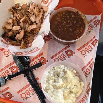 Q Southern BBQ - Grilled bbq chicken, baked beans and baked potato salad Delicious!! - Barbeque Near Me - Oldsmar, Florida Q Southern BBQ - Grilled bbq chicken, baked beans and baked potato salad Delicious!! - Barbeque Near Me - Oldsmar, Florida