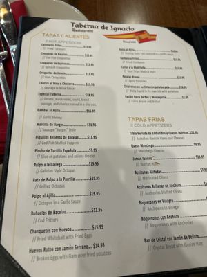 Menu photo 3 La Taberna De Ignacio - Pinecrest Miami, FL