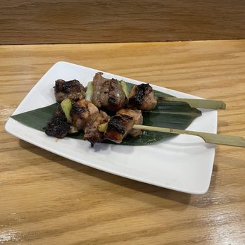 Ando Japanese Restaurant - Buta Bara Misozuke (charcoal grilled scallions & fatty pork belly marinated in miso sauce) - Japanese Near Me - Cincinnati, Ohio