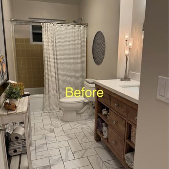 OR Fix - Guest bathroom before - Handyman Near Me - Campbell, California