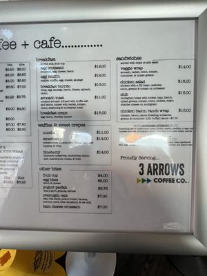 Menu photo 2 Black Letter Coffee Cafe Naples, FL