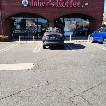 Joker's Koffee - a car parked in front of the store - Coffee & Tea Near Me - Arcadia, California Joker's Koffee - a car parked in front of the store - Coffee & Tea Near Me - Arcadia, California