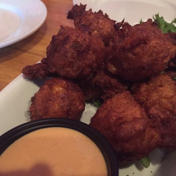 Flip Flops Grill + Chill - Corn and crab fritters - Caribbean Near Me - Virginia Beach, Virginia Flip Flops Grill + Chill - Corn and crab fritters - Caribbean Near Me - Virginia Beach, Virginia