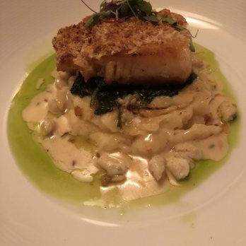 Ciera Steak + Chophouse - gorgonzola & pine nut encrusted sea bass - Steakhouses Near Me - Stateline, Nevada