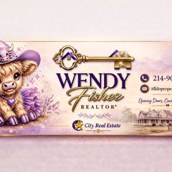 Wendy Fisher - City Real Estate - Meet my assistant Dolly!