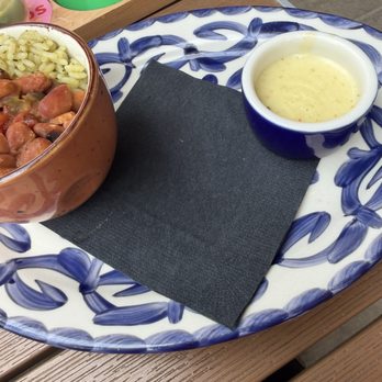 Social Cantina - Carmel - Side of rice, beans and queso - Tacos Near Me - Carmel, Indiana