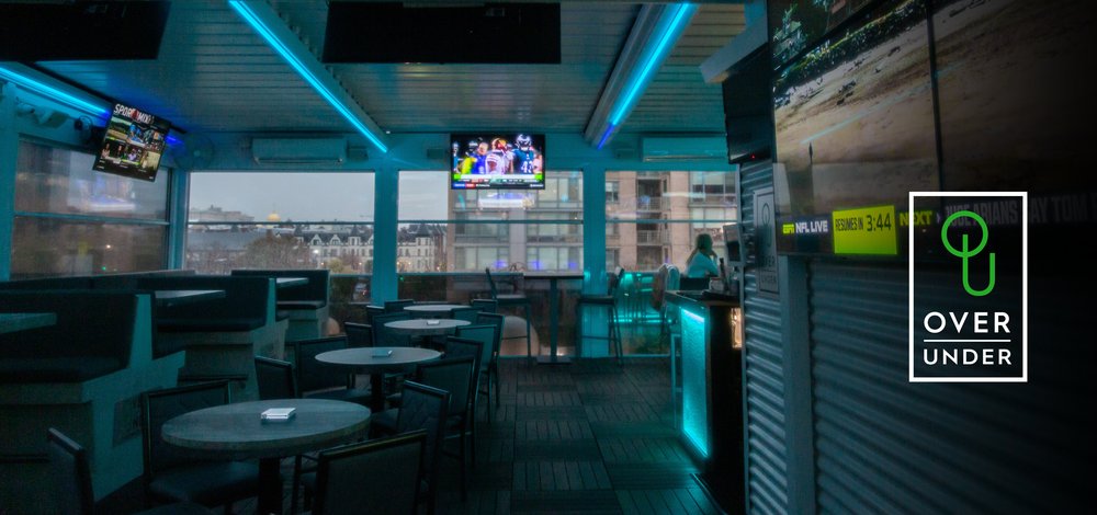 Over Under Sportsbook Rooftop Lounge